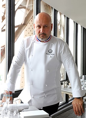 Frédéric Anton, jefe de cocina del Jules Verne
